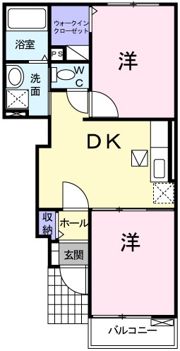 プレッソ グリーンレイク Ⅰの間取り画像