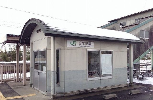 近くのＪＲ奥羽本線笹木野駅まで1,700m（徒歩22分）