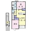 サンリット Ⅱの間取り画像