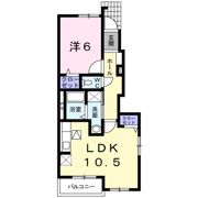 プラシード白井Bの間取り画像