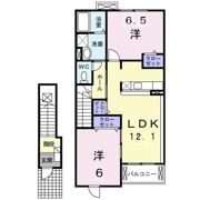 サニー・クラールBの間取り画像