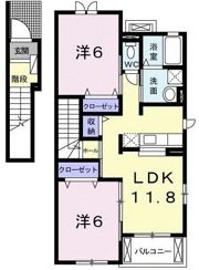 カシータの間取り画像