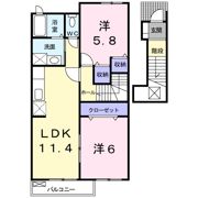 アミーチ Ⅲの間取り画像