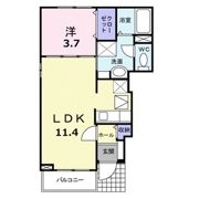 アルドールBの間取り画像