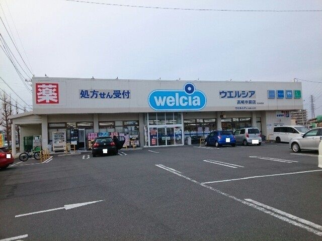 近くのドラッグストアまで450m（徒歩6分）