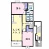 スカイハイツBの間取り画像