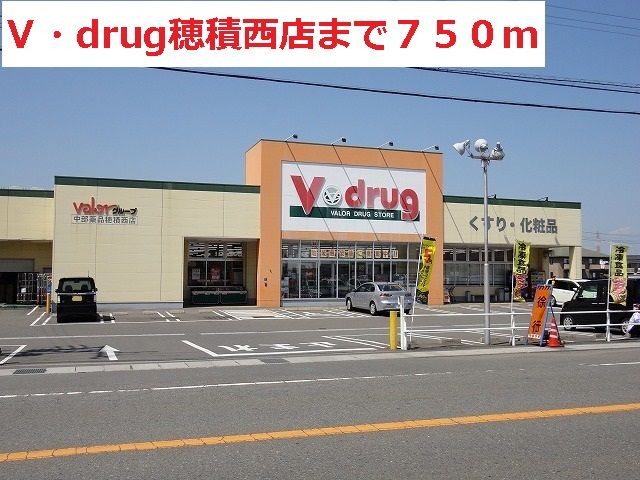 近くのV・drug穂積西店まで750m（徒歩10分）