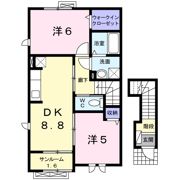 グッドフォ－チュン Ⅱの間取り画像