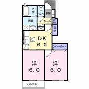 ジュネス Aの間取り画像