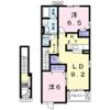 ピースリバーの間取り画像