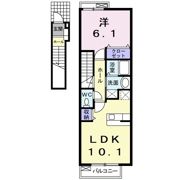 モデルノ デーアの間取り画像