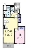 ノーブル 北村の間取り画像