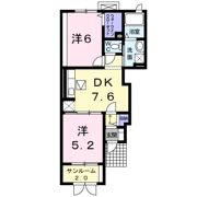 ウエスト デスパシオの間取り画像
