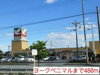 近くのヨークベニマルまで480m(徒歩6分)