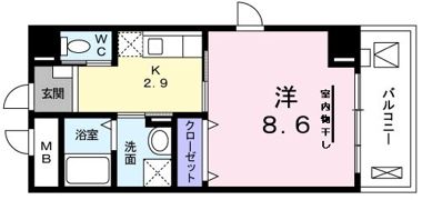 グラン サージュ コヤスの間取り画像