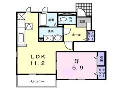 ドゥメゾンCの間取り画像