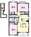ノービレアビタ－レ Bの間取り画像
