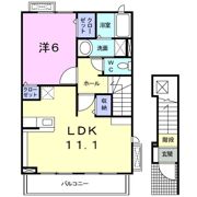 クラールⅡの間取り画像