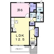 リアンヴィラージュA棟の間取り画像