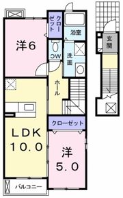 プラシードの間取り画像