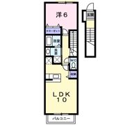 アロッジオ セレノの間取り画像
