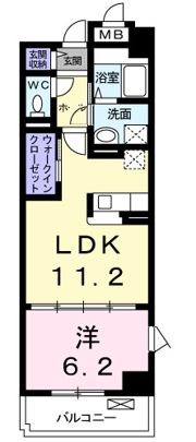 アロッジオ ビオラの間取り画像
