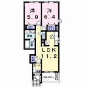 リヴィエール ラティエの間取り画像
