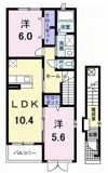 リアンフルールの間取り画像