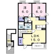 プラティ・コドンⅠの間取り画像