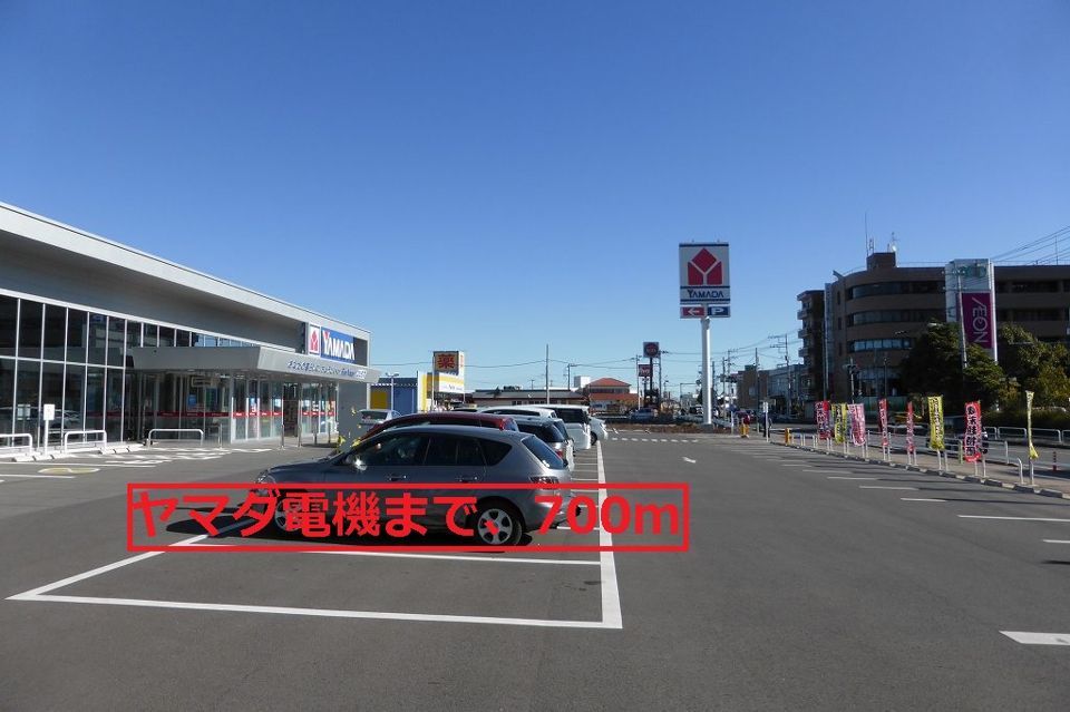 近くのヤマダ電機まで700m(徒歩9分)