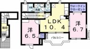 Casaかざみどりの間取り画像