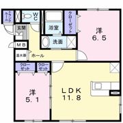 BB・WESTの間取り画像