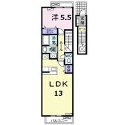 カルムメゾン（大和郡山市）の間取り画像