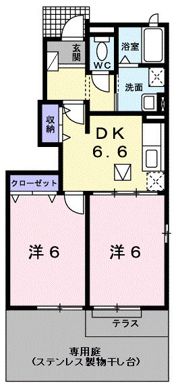 アイビー・ヒルズDの間取り画像