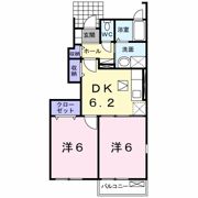 プレ ブリッジ シェトワ Ⅰの間取り画像