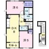 デスパシオⅡBの間取り画像