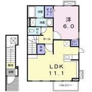 アライブ・Kの間取り画像