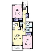 ガーデン・シュティル Aの間取り画像