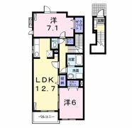 ガーデン・シュティル Bの間取り画像
