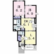 プリマベーラ Dの間取り画像