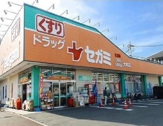 近くのドラッグセガミ　大町店まで850m（徒歩11分）