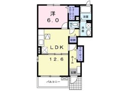 フローレンスつくばAの間取り画像