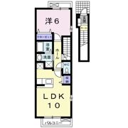 ボヌールメゾンAの間取り画像