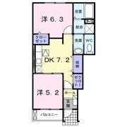 ドリームカーサの間取り画像