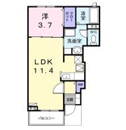 ファミ－ル中野 Ⅱの間取り画像