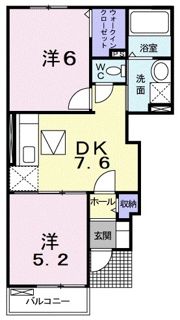 プラシードDの間取り画像