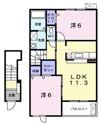 レスプランド－ルの間取り画像