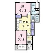 ベル フルールの間取り画像