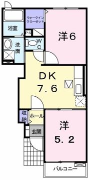 エアリーヒル Ⅰの間取り画像
