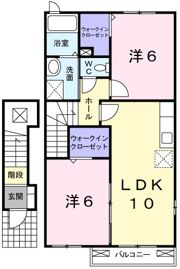 エアリーヒル Ⅰの間取り画像